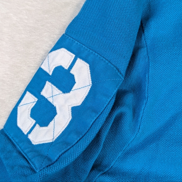 Polo Ralph Lauren Custom fit men's turquoise polo shirt size XL - Picture 6 of 12